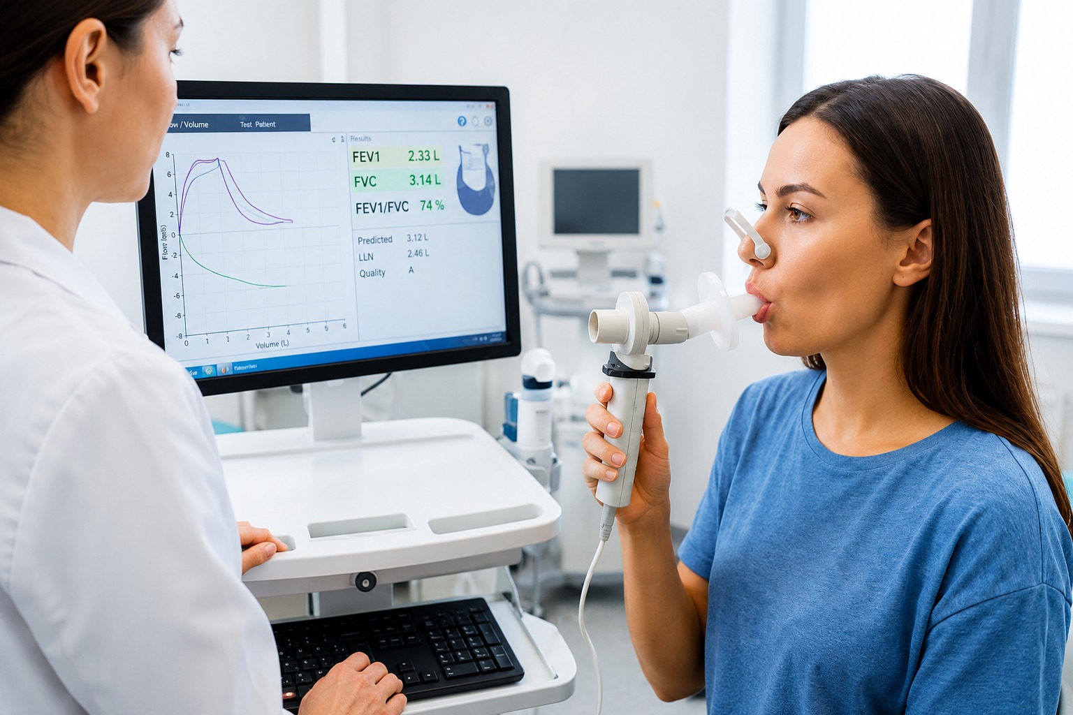 PFT spirometer